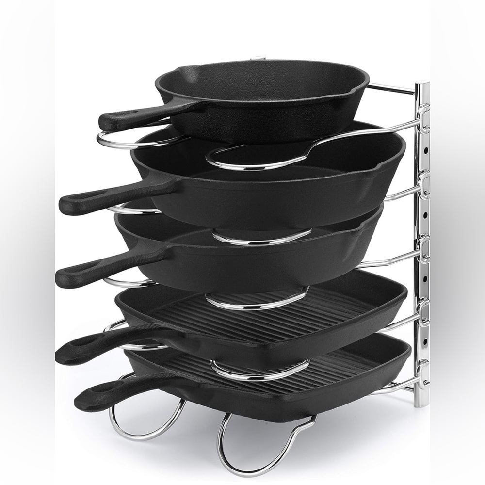 Can a kitchen pans, pot lids etc multi purpose organizer NWT price is firm!